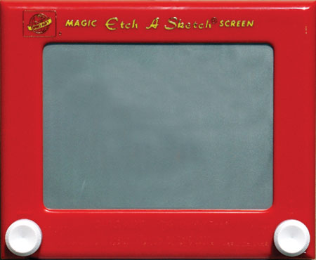 Etch-a-sketch-magic-screen